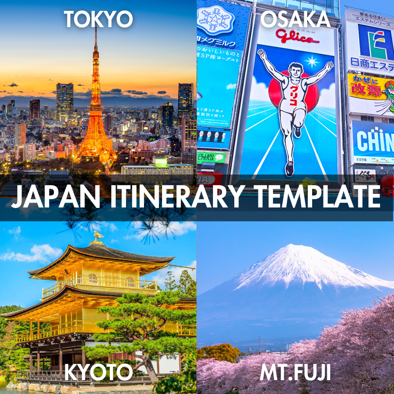 JAPAN ITINERARY BUILDER TEMPLATE